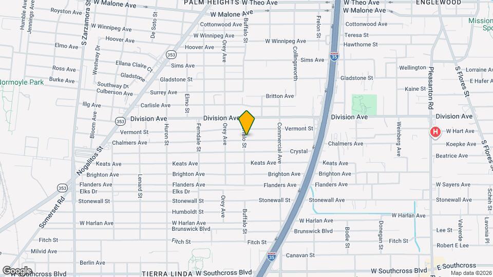 971 Chalmers Ave, Unit A Mapa y Detalles de la Ubicación