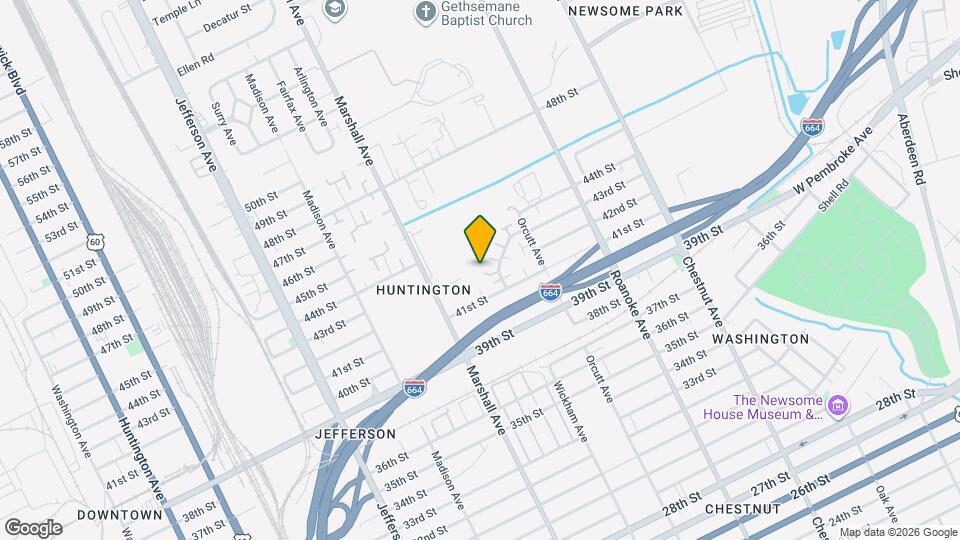 4149 Newsome Dr Map and Location Details