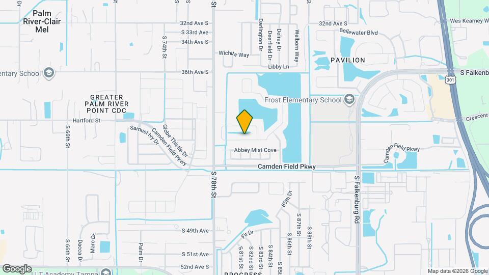 8156 Canterbury Lake Blvd Mapa y Detalles de la Ubicación