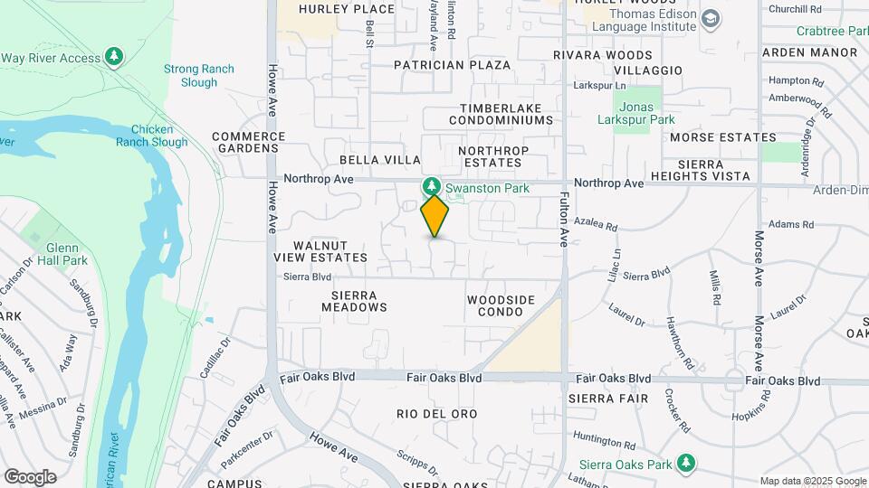 2200 Woodside Ln Map and Location Details