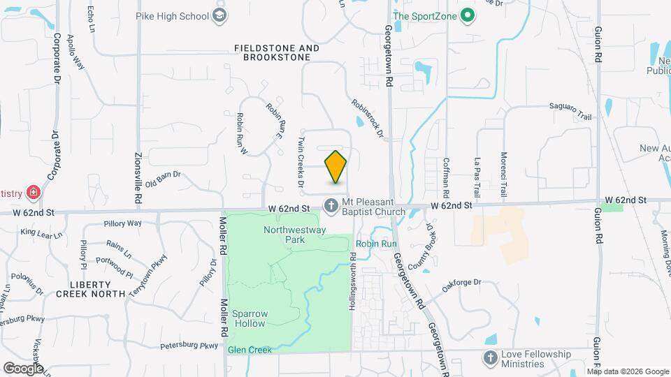 5046 Bird Branch Dr Map and Location Details