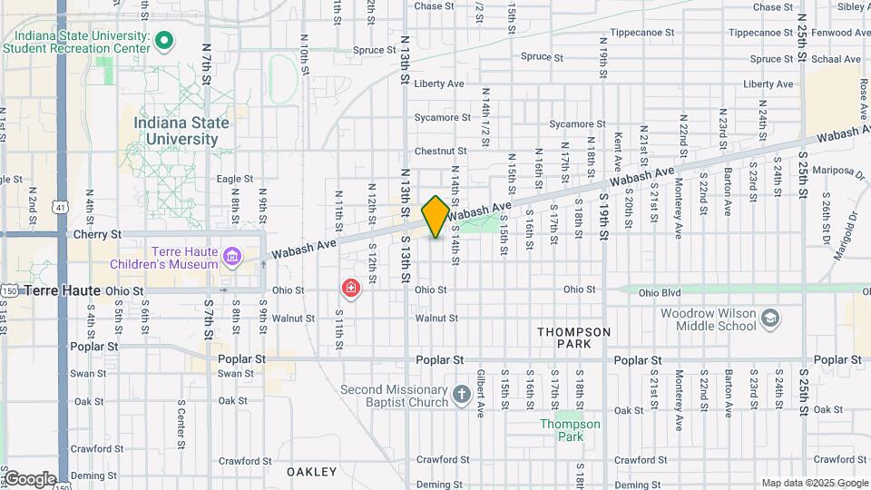 28 S 13th 1/2 St Map and Location Details