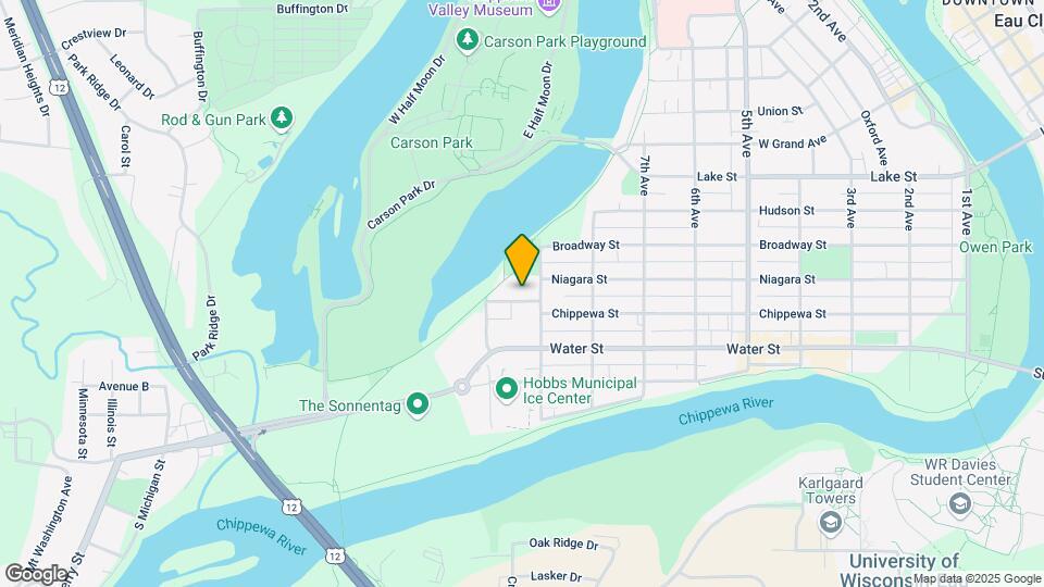 912 Lakeside Ave Map and Location Details