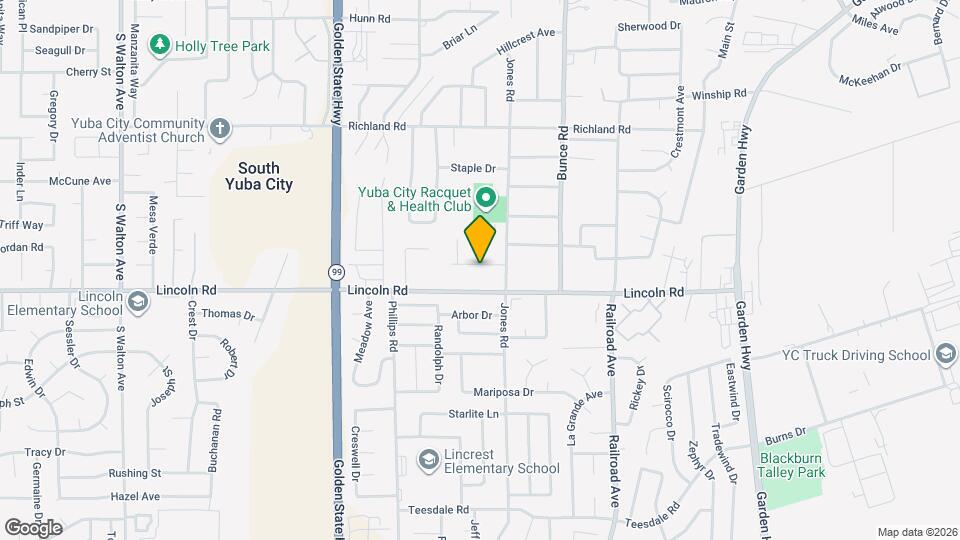 1038 Cornwell Ave Map and Location Details