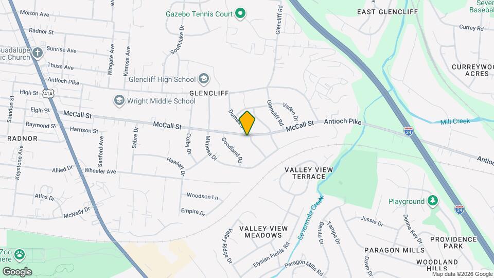 113 McCall St Map and Location Details