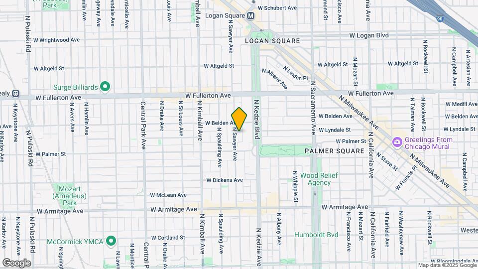 2231 N Sawyer Ave, Unit M07B Mapa y Detalles de la Ubicación