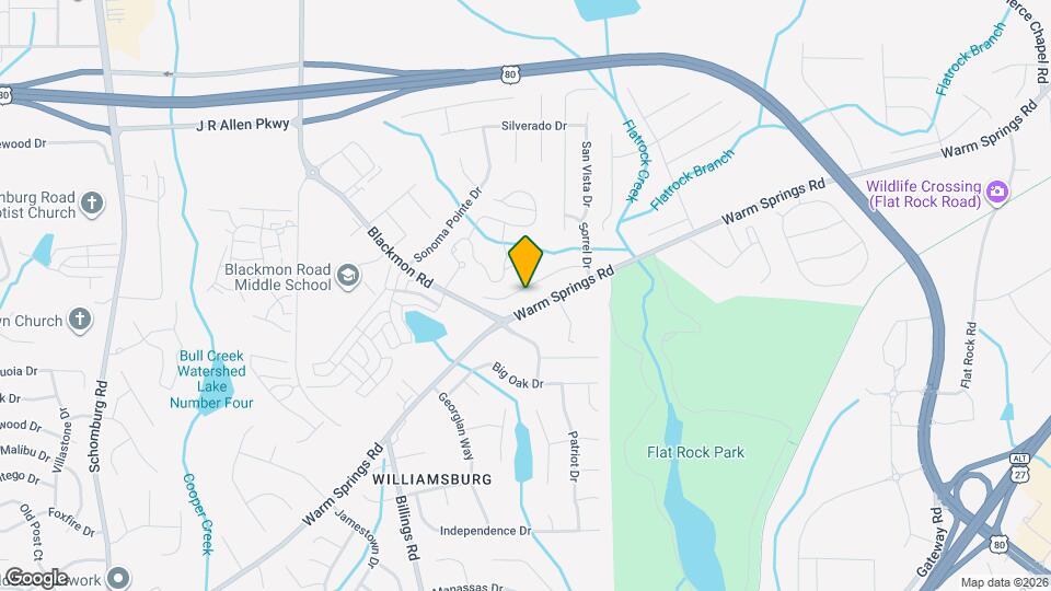 6048 Townes Way Map and Location Details