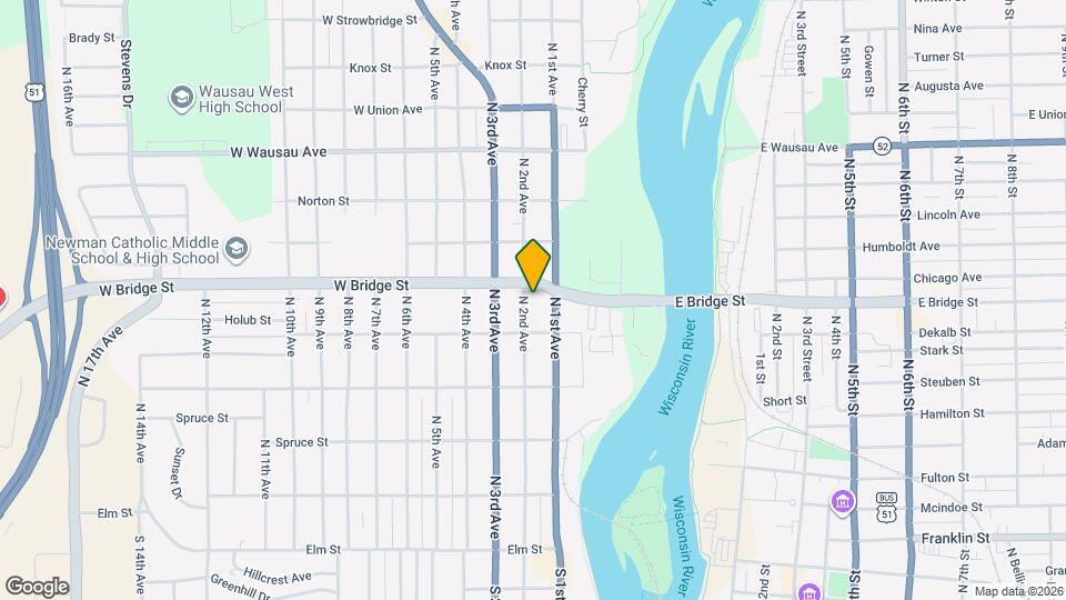 517 N 2nd Ave Map and Location Details