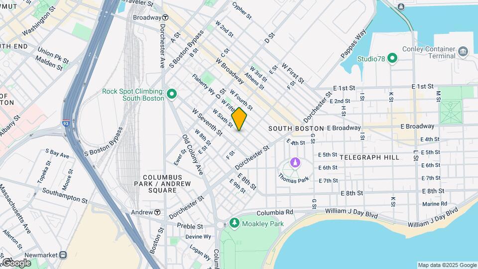 213 W Sixth St Map and Location Details