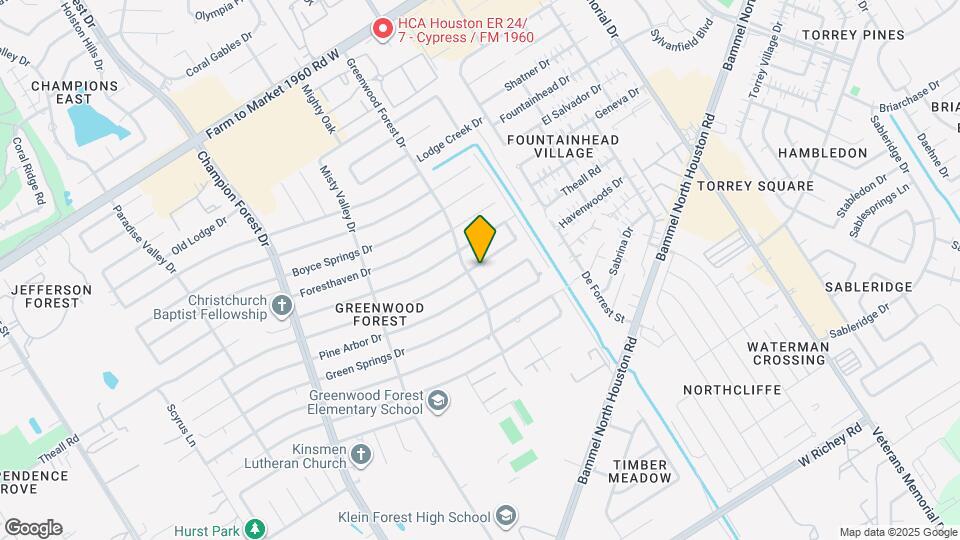 5215 Havenwoods Dr Map and Location Details