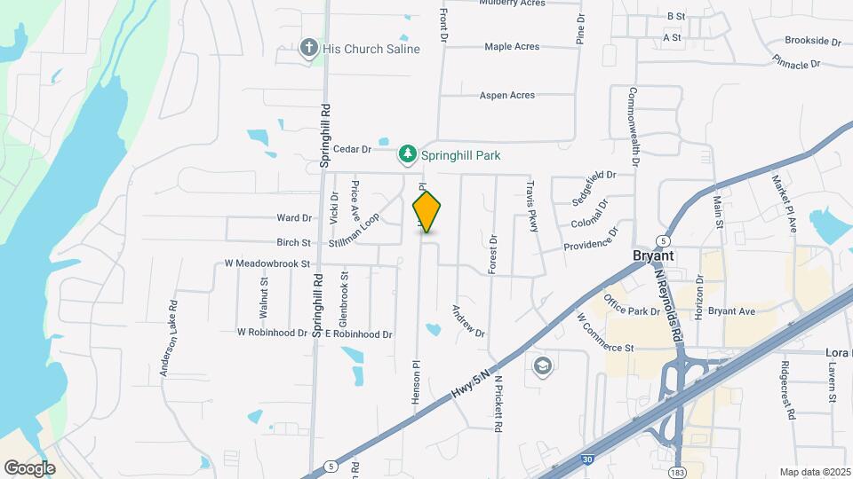 3320 Henson Pl Mapa y Detalles de la Ubicación