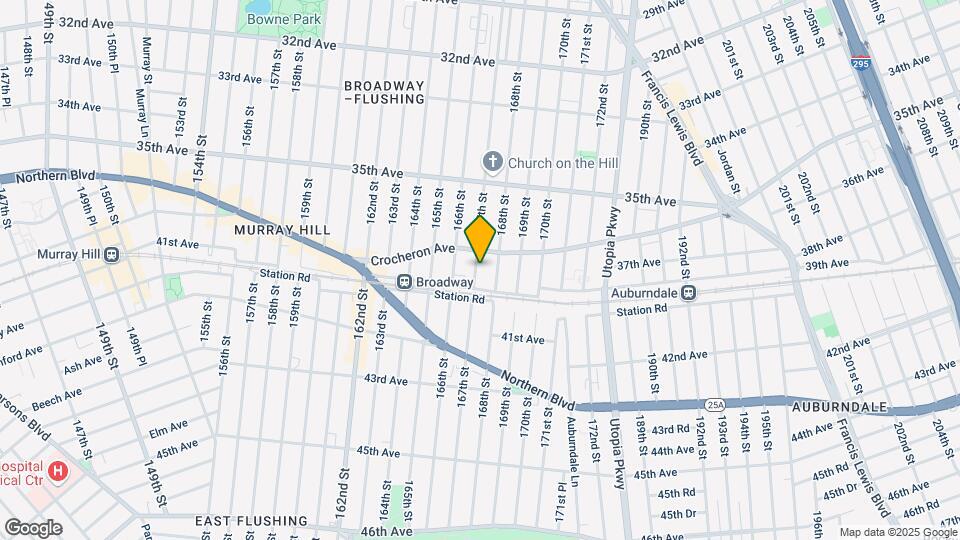 36-19 167th St Map and Location Details