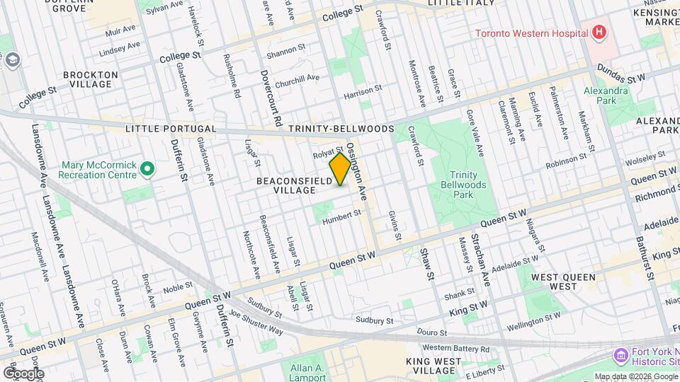 84 Argyle St, Unit UNIT 1 Map and Location Details
