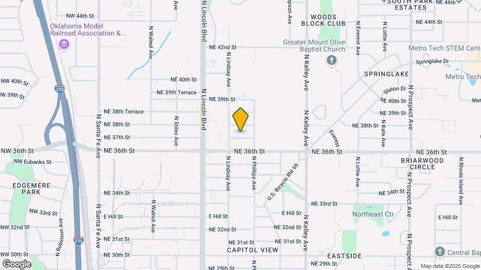 717 NE 37th St Map and Location Details