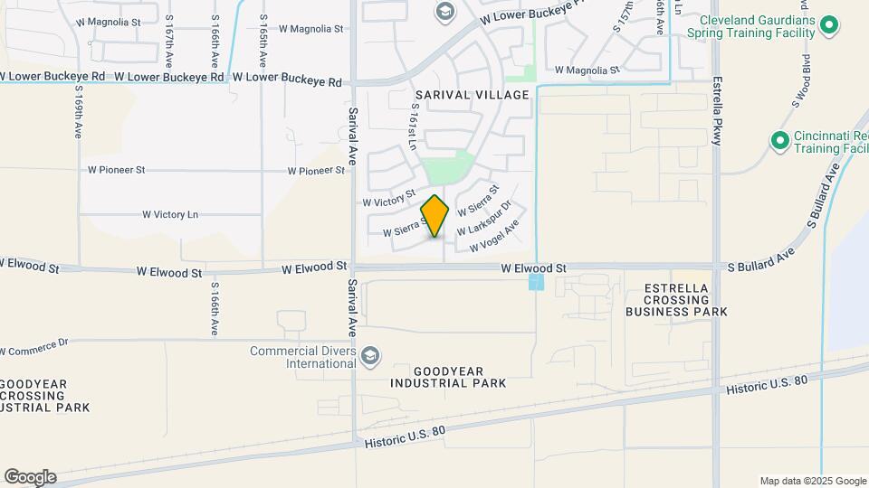 3509 S 162nd Ave Map and Location Details