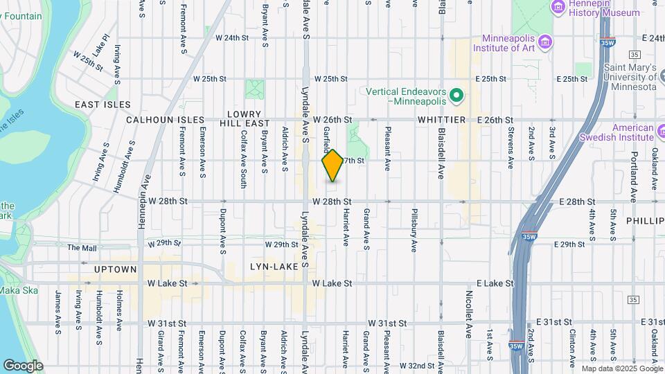 2735 Garfield Ave Map and Location Details