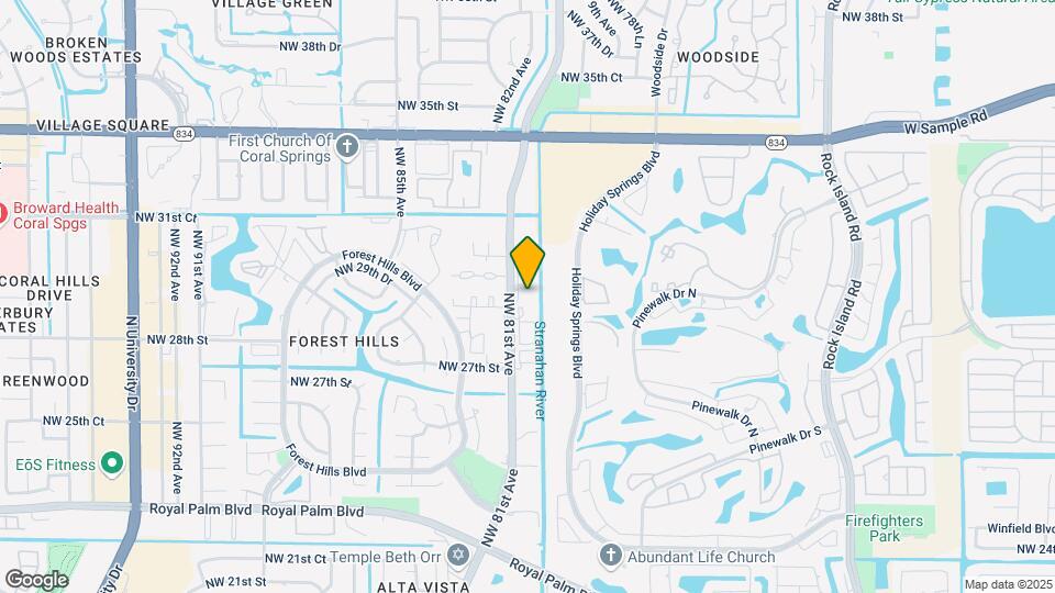 2941 Riverside Dr Map and Location Details