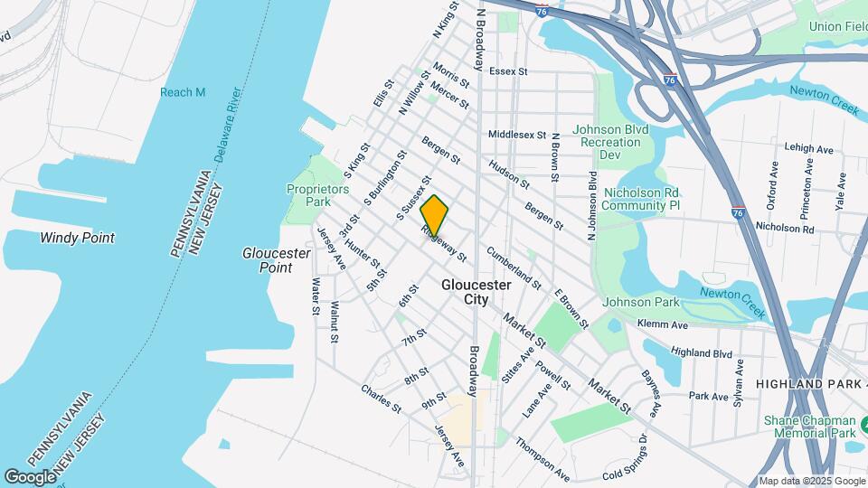 506 Ridgeway St Map and Location Details