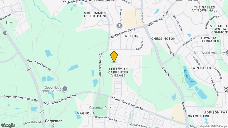 316 Linden Park Ln Map and Location Details