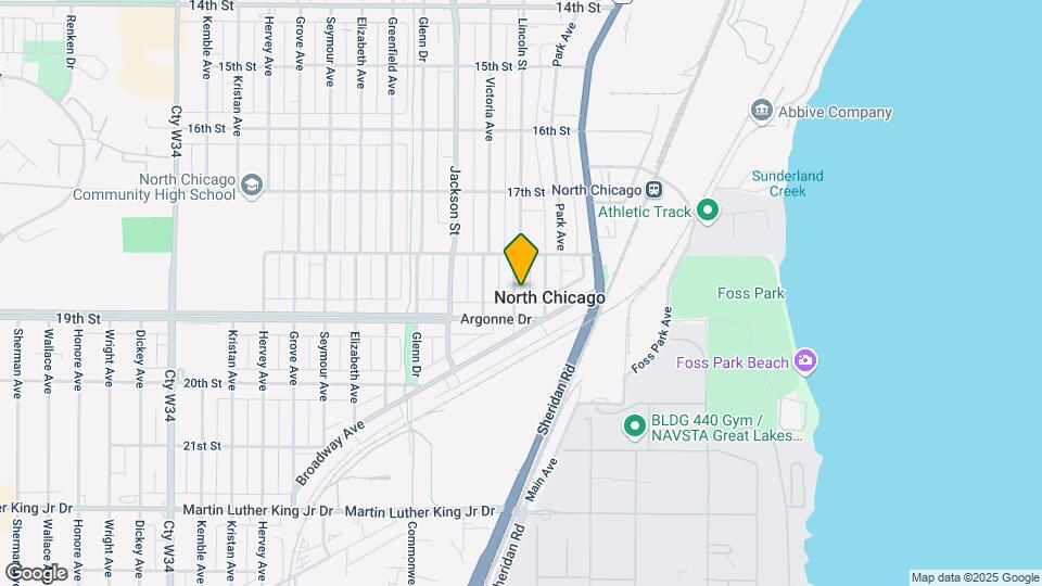 1835 Lincoln St, Unit 1 Map and Location Details