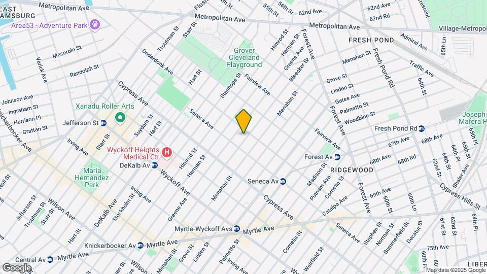 1823 Bleecker St Map and Location Details