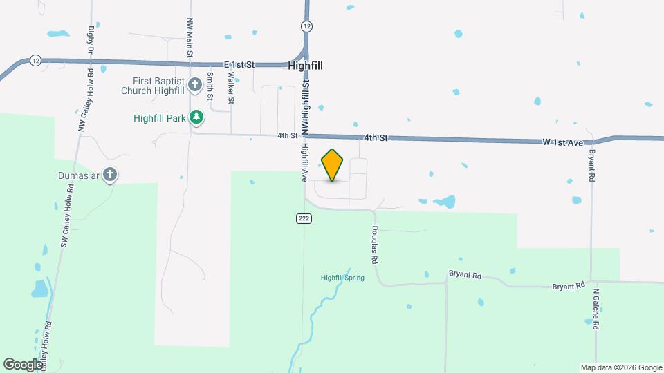 1109 SW 2nd Ave Map and Location Details