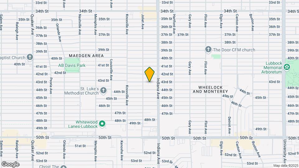 3407 43rd St Map and Location Details
