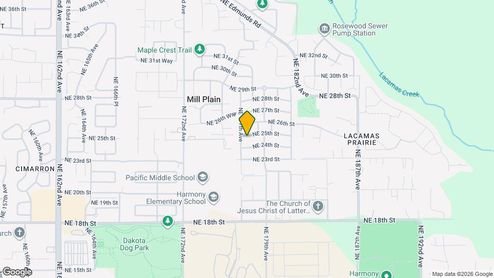 17705 NE 25th St Map and Location Details