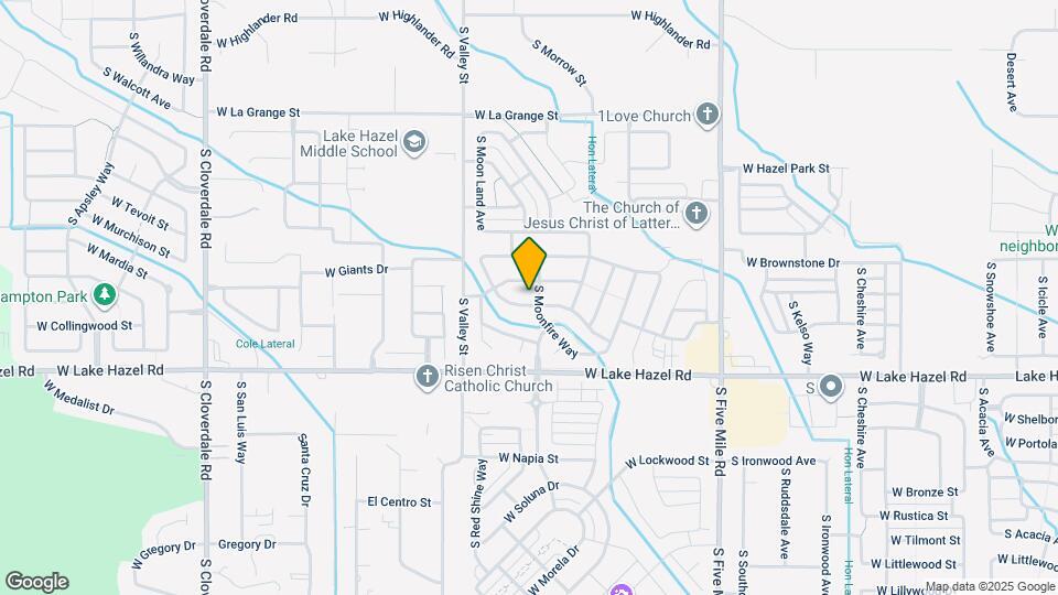11218 W Hazelwood Dr Map and Location Details
