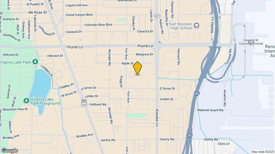 2221 Kietzke Ln Map and Location Details