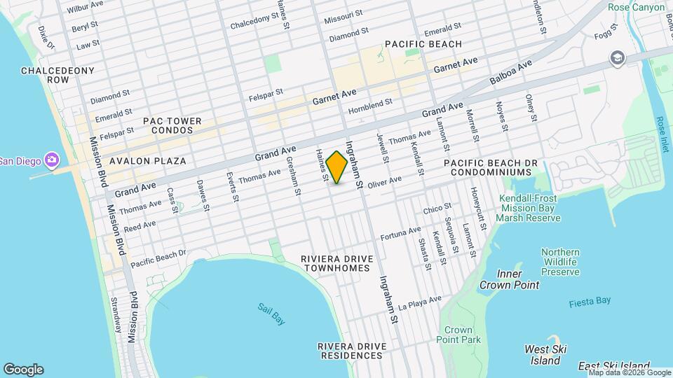 1516 Oliver Ave Map and Location Details