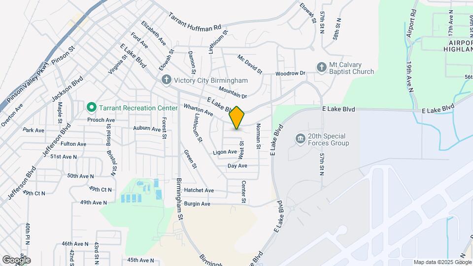 1824 Princeton Ave Map and Location Details