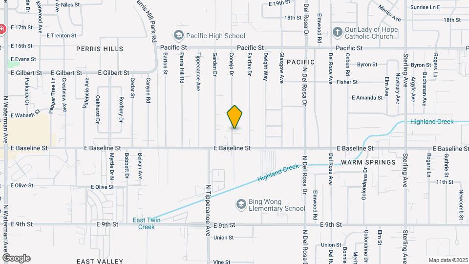 7233 Conejo Dr Mapa y Detalles de la Ubicación