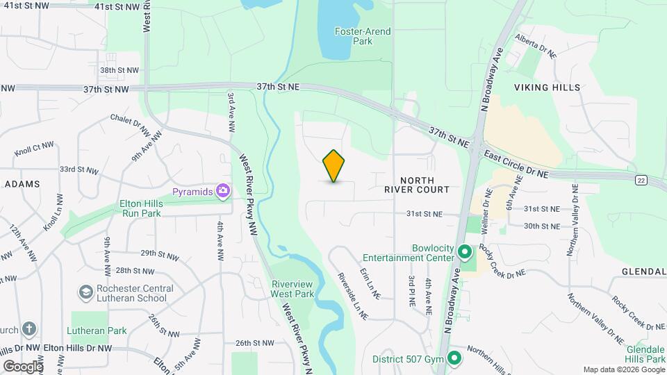 118 N River Ct NE Map and Location Details