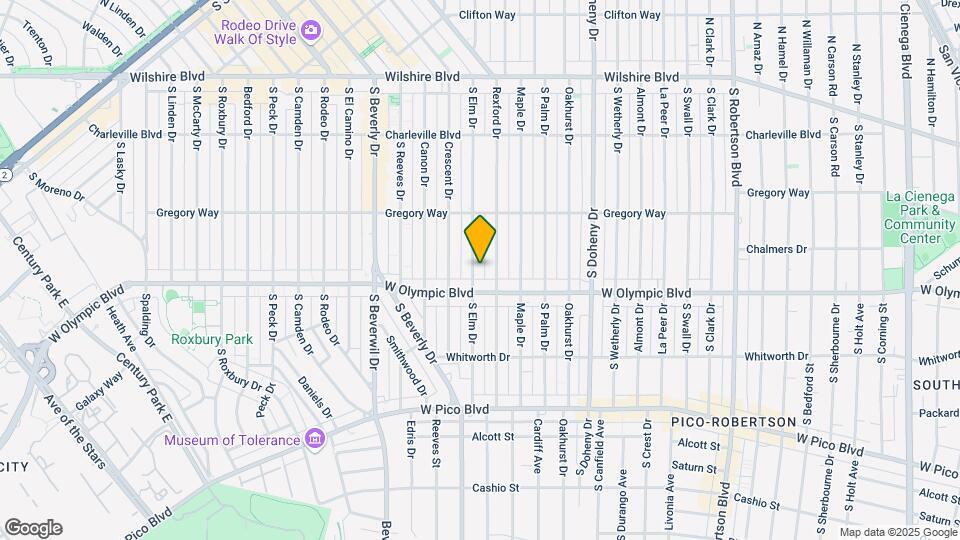 352 S Elm Dr Map and Location Details