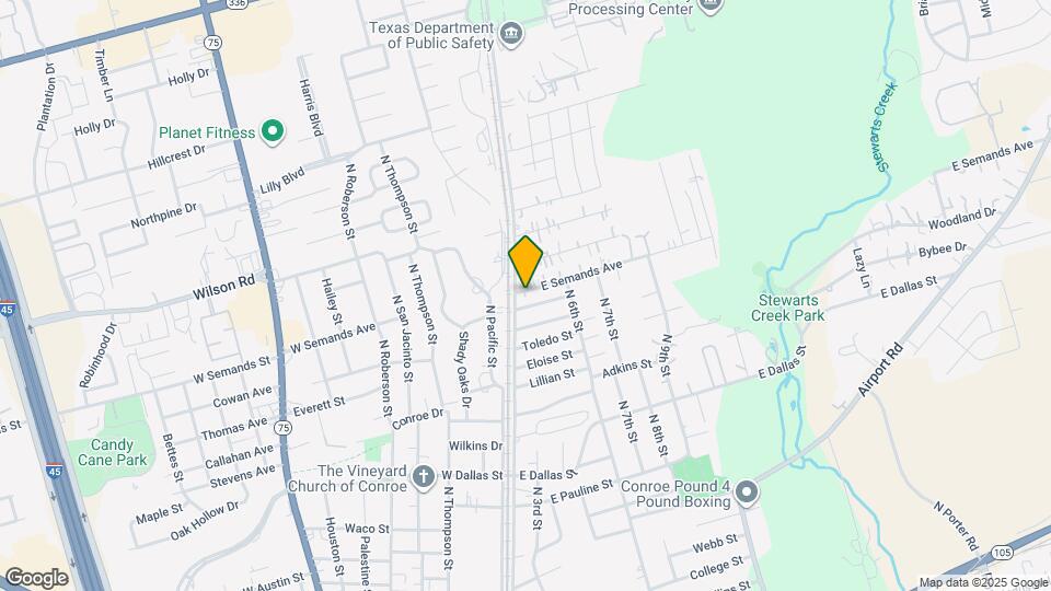 116 E Semands St Map and Location Details