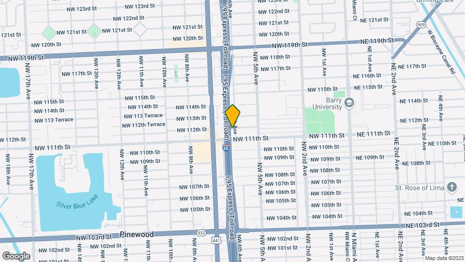 11120 NW 6th Ave Map and Location Details