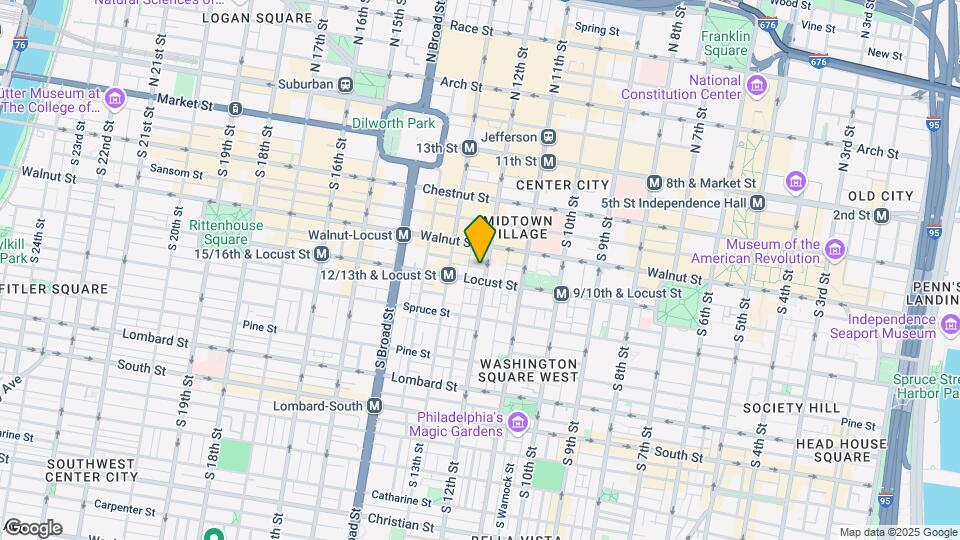 214-18 S 12th St-Unit -2N Map and Location Details