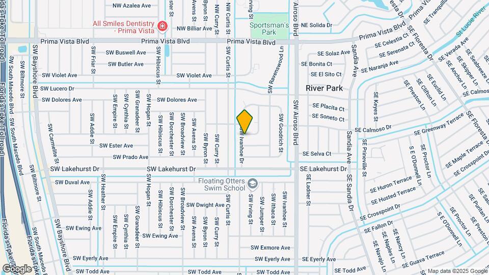 801 SW Ivanhoe Dr Map and Location Details