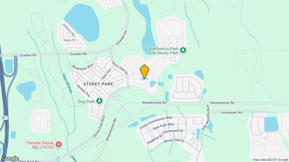 11832 Pulitzer Pl Map and Location Details