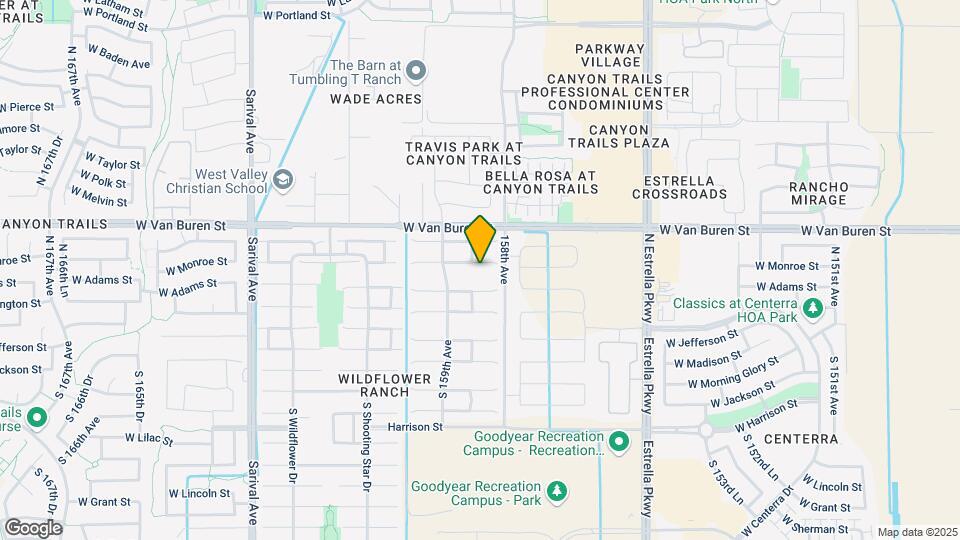 15841 W Monroe St Map and Location Details