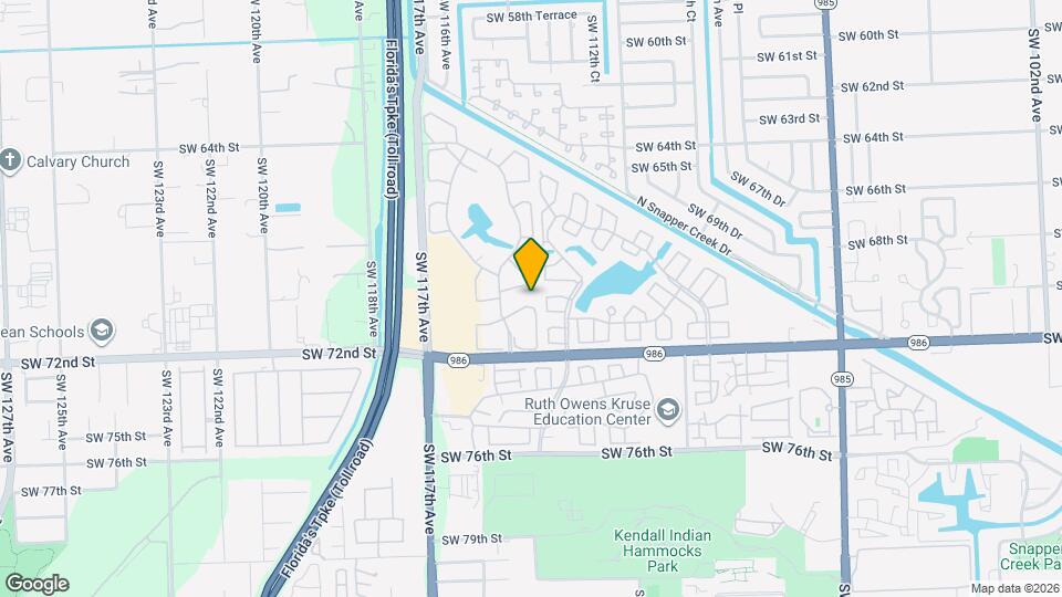 7024 SW 114th Pl Mapa y Detalles de la Ubicación