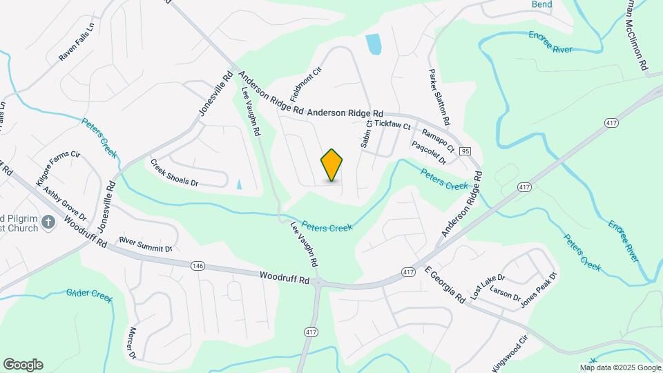 423 Peaksview Dr Map and Location Details