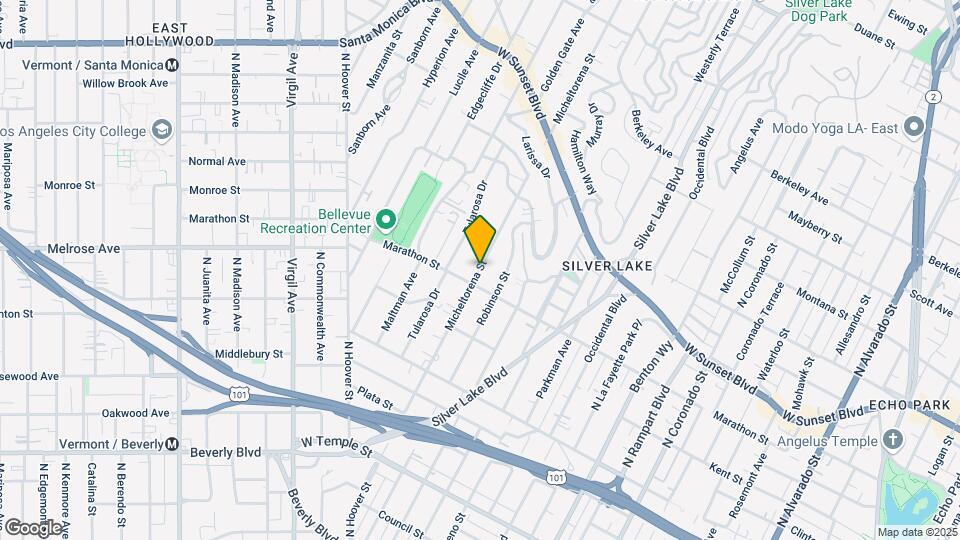 823 Micheltorena St, Unit 823 Map and Location Details