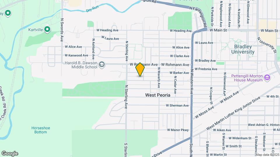 2325 W Kellogg Ave Map and Location Details