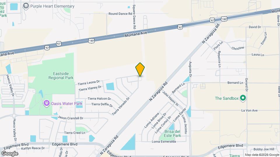 4136 Tierra Venado Dr Map and Location Details