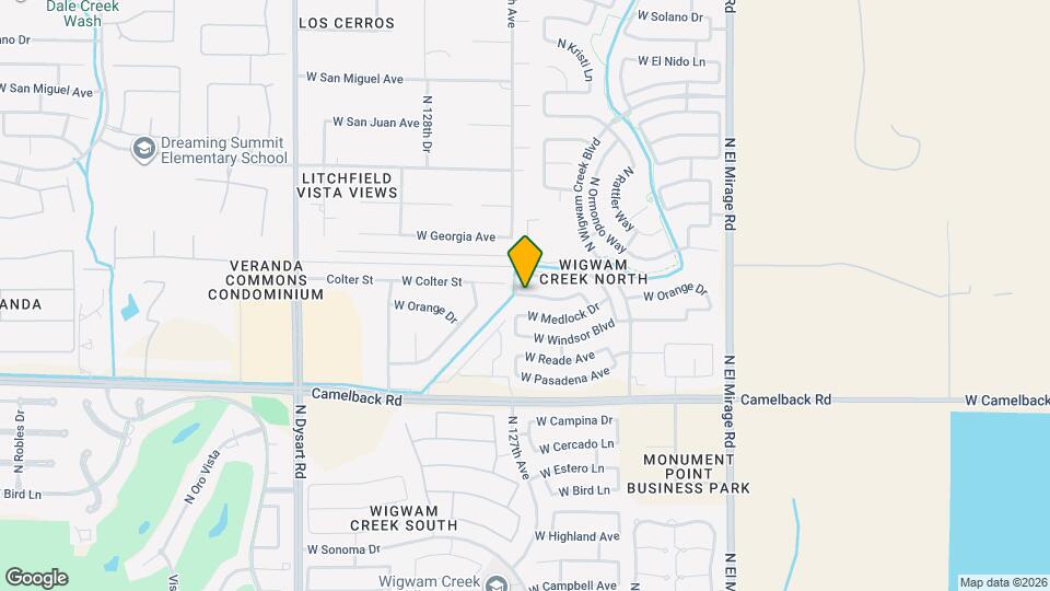 12655 W Orange Dr Mapa y Detalles de la Ubicación