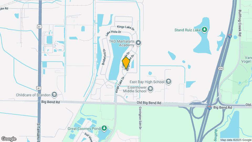 12941 Kings Lake Dr Map and Location Details