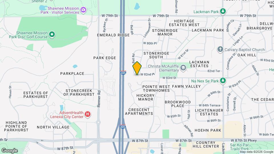 8240 Bell Rd Map and Location Details