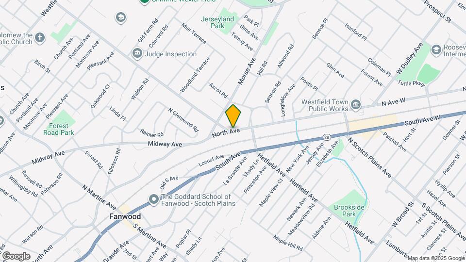 2219 North Ave Map and Location Details